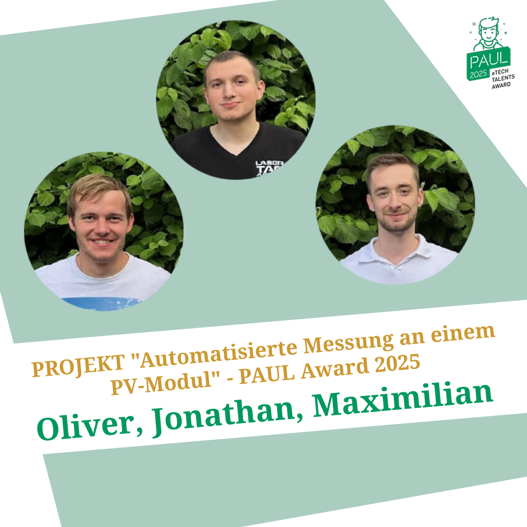 Automatisierte Messung an einem PV-Modul